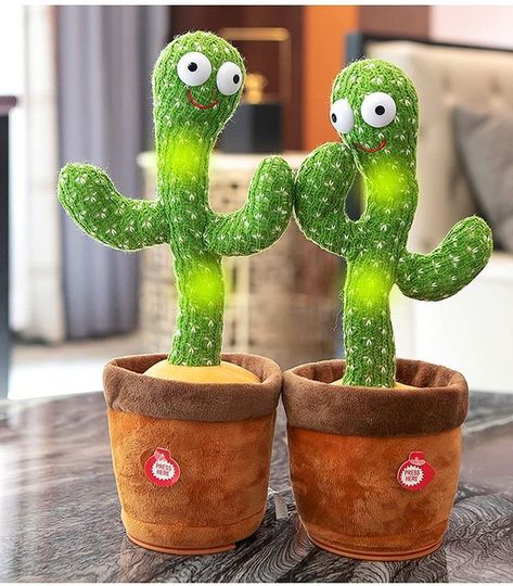 Cute Dancing and Talking Cactus Toy