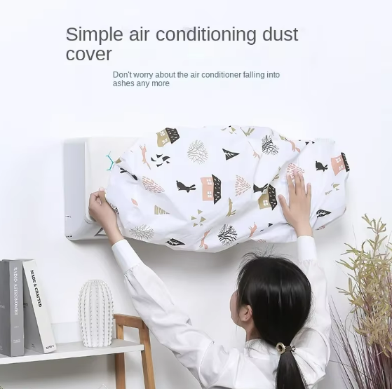 New Air Conditioning Cover Dust Cloth Full Package Home Decoration for Wall Dust Cover for Wall-Mounted Air Conditioner